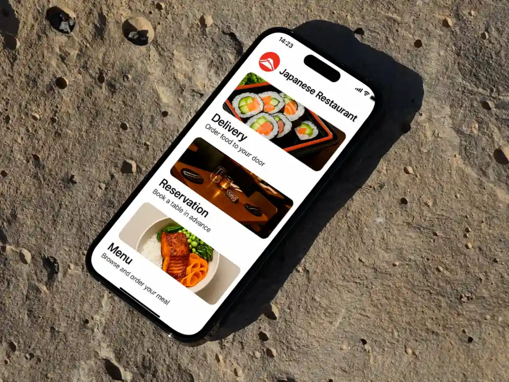 Native iOS App for a Japanese Restaurant Chain